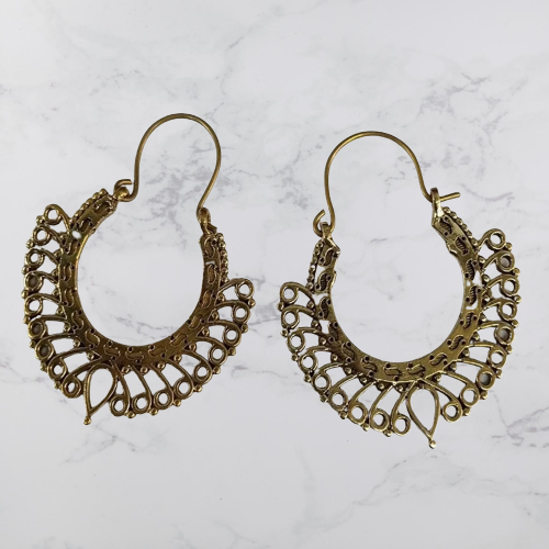 Bohotusk Gold Boho Earrings