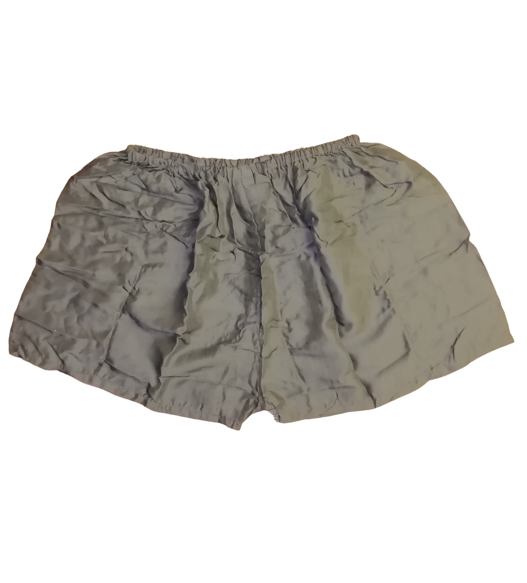 Bohotusk Plain Olive Green Harem Shorts Small