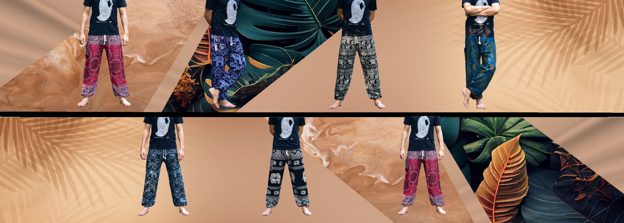 Mens Harem Trousers