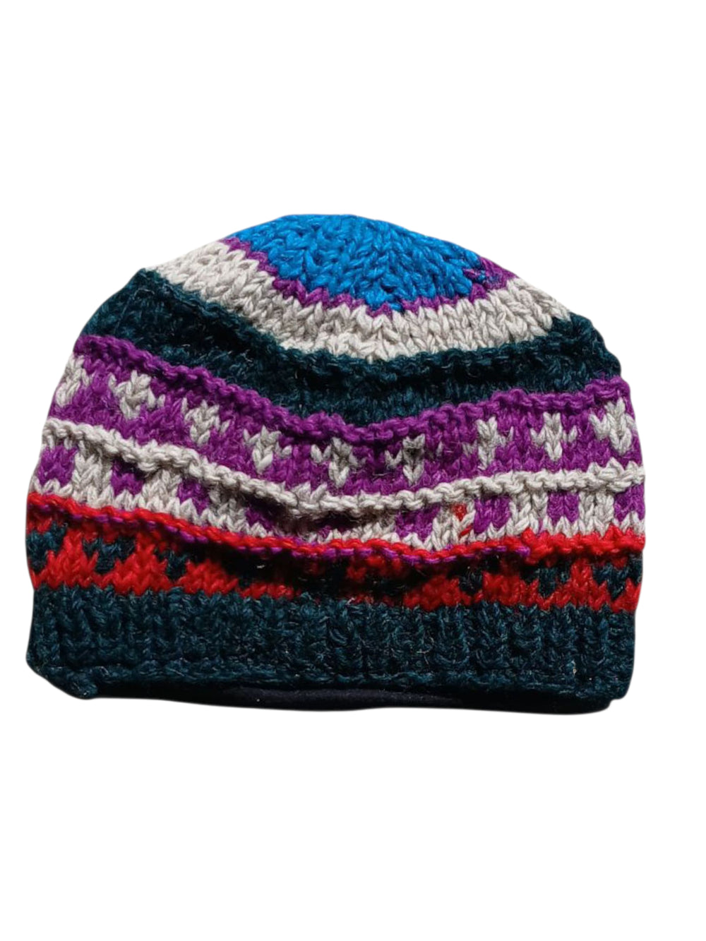 Boho Multi Coloured Banie Hat