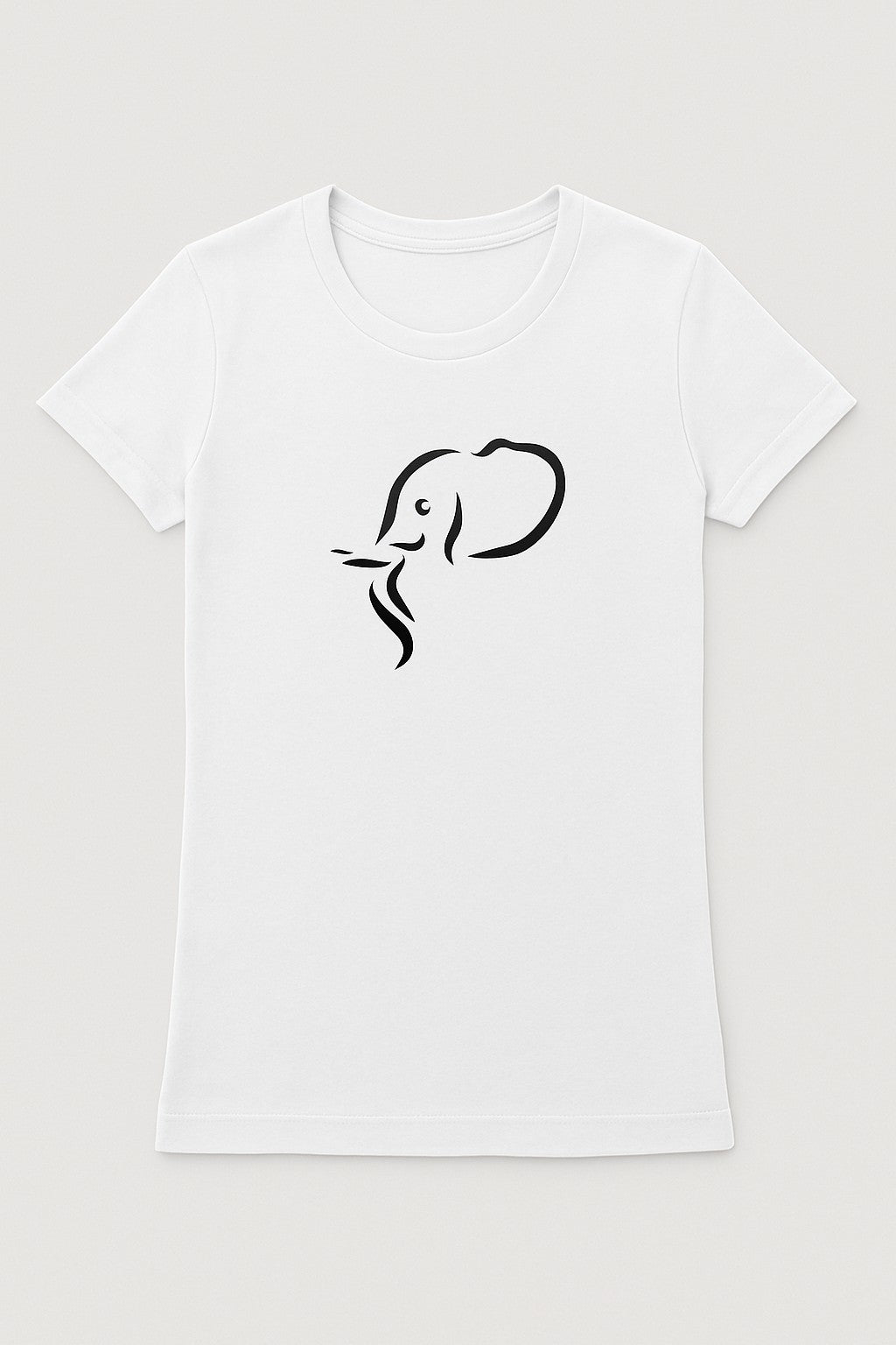 Bohotusk Elephant Head Kids Cotton T-Shirt 3 to 13 Years (7 Colours)