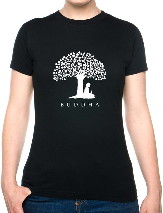 Bohotusk Kids Buddha Under A Tree Cotton T-Shirt 3 to 13 Years (7 Colours)