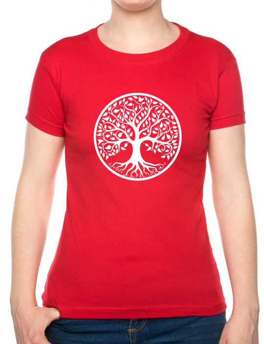 Bohotusk Tree of Life Cotton Mens T-Shirt S - 3XL