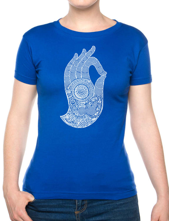 Bohotusk Hand of Buddha Cotton Mens T-Shirt S - 3XL