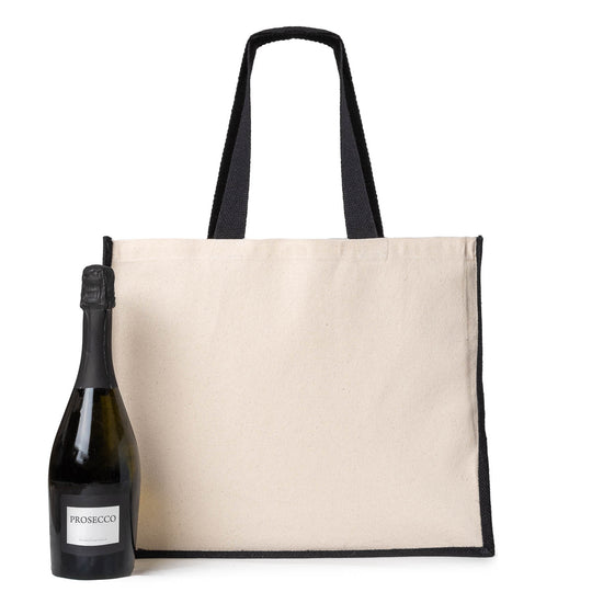 Mudra Energy Jute Canvas Tote Bag