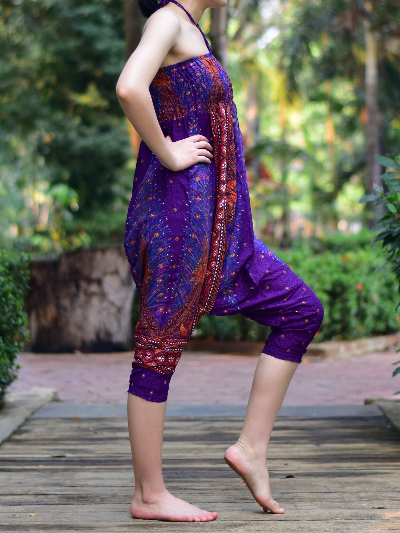 Kids sales purple jumpsuit