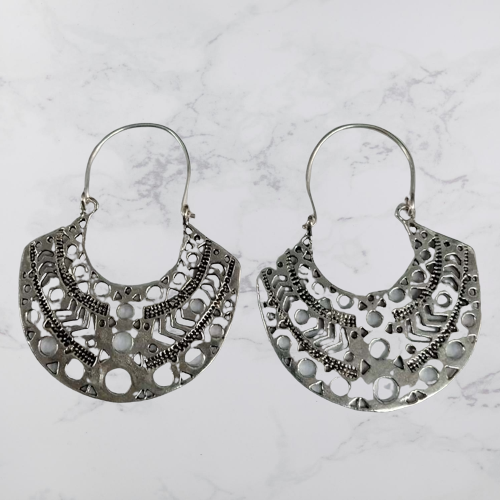 Oxidised 2025 boho earrings