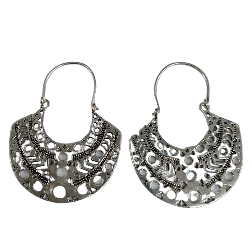 Oxidised 2025 boho earrings